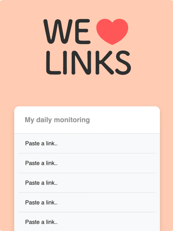 Welovelinks, l’app pour générer des liens qui contiennent des liens !